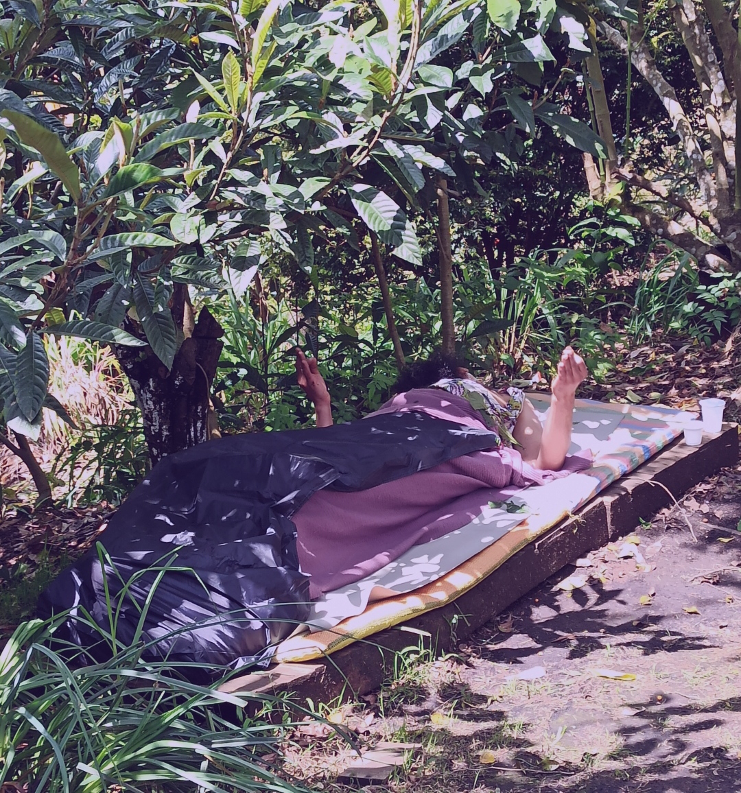 bunk beds in a ayahuasca retreat medellin colombia, ayahuasca ceremony
